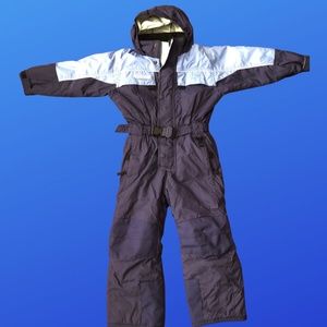 Columbia Sportswear Blue One-Piece Snowsuit, Kid's Size 4/5